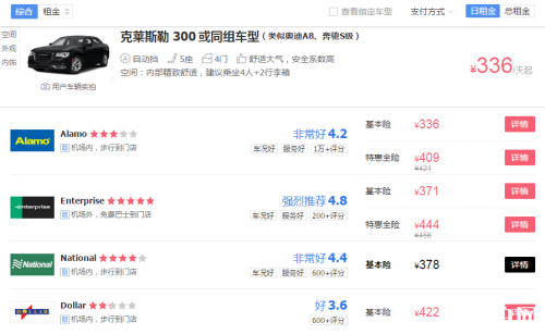 温哥华租车多少钱一天 温哥华租车费用 温哥华租车多少钱一天 温哥华租车费用