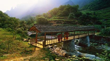 柴埠溪大峡谷导览图 柴埠溪大峡谷导览图