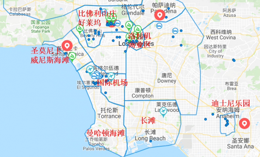 去洛杉矶住哪好 洛杉矶怎么租车 去洛杉矶住哪好 洛杉矶怎么租车