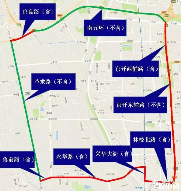 2019北京大兴区限行时间+区域+处罚标准 2019北京大兴区限行时间+区域+处罚标准