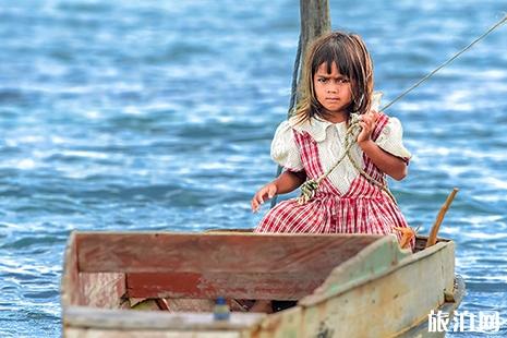 在马来西亚一群没有国籍的巴瑶人 在马来西亚一群没有国籍的巴瑶人